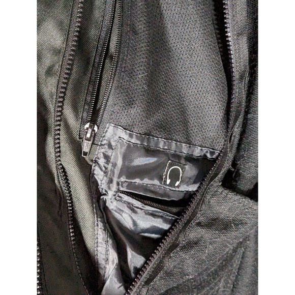 Milwaukee Leather Motorcycle Jacket Women's SZ S with detachable hoodie liner - Picture 5 of 16